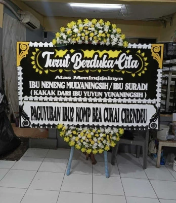 Papan Bunga di Suntenjaya Lembang